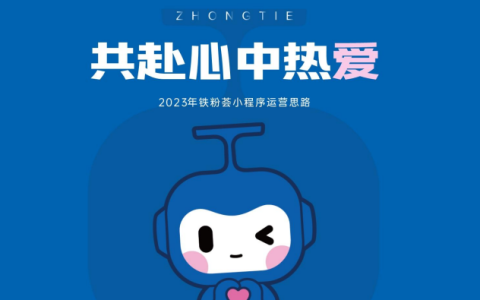 2023铁粉小程序运营思路