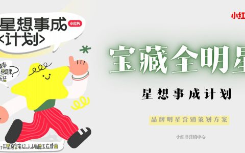 2023小红书《星想事成计划》品牌明星营销策划方案
