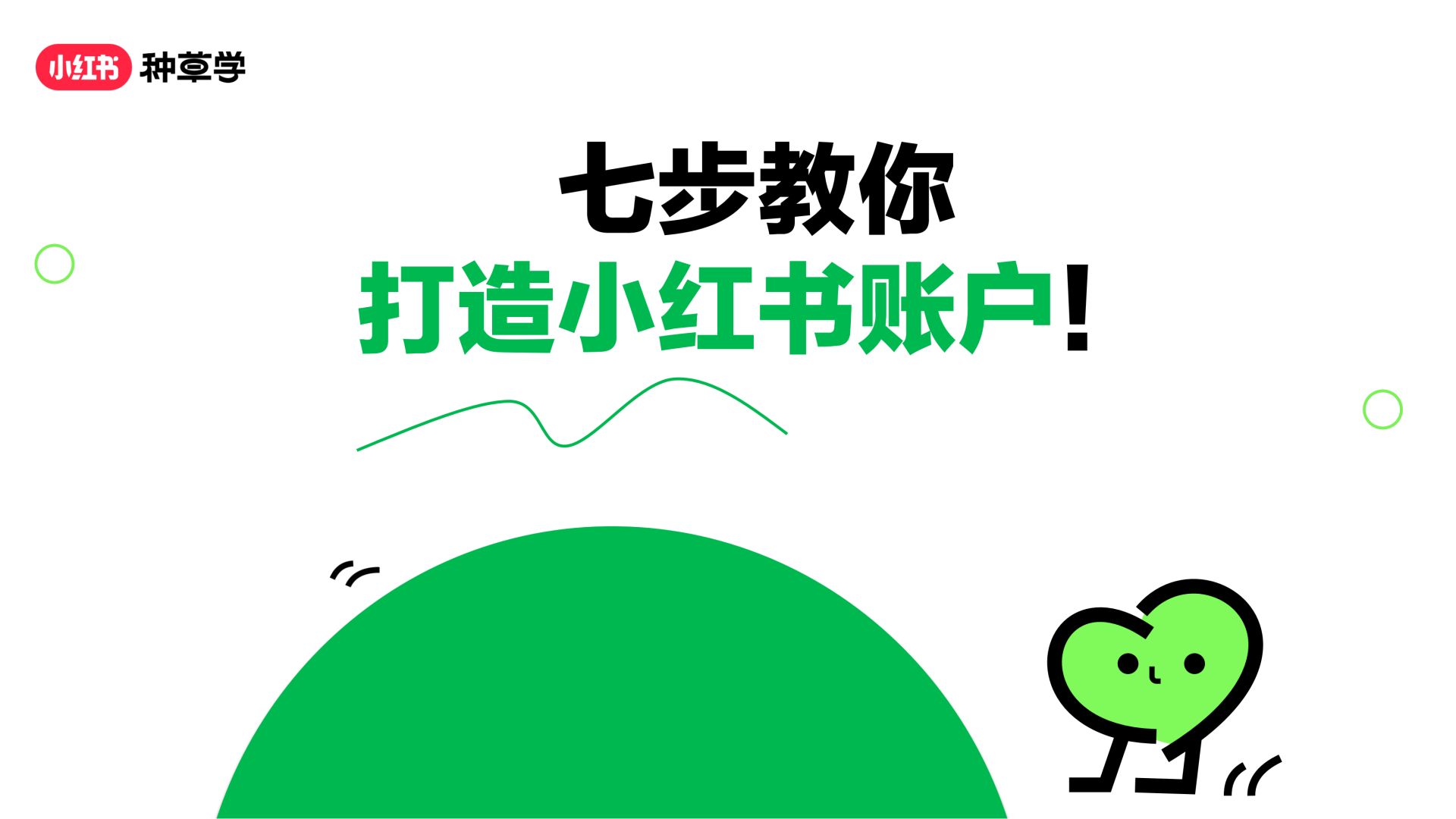 2024小红书课件《七步教你打造小红书账户》