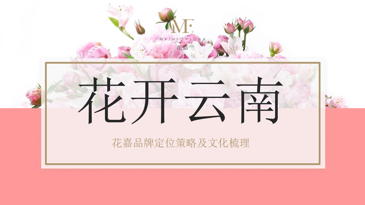 花嘉品牌定位及品牌文化梳理