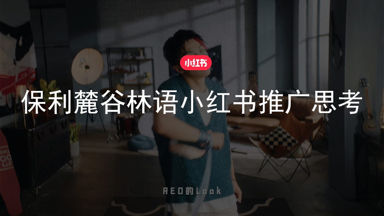 保利麓谷林语小红书推广思考.ppt