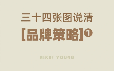 三十四张图说清品牌策略