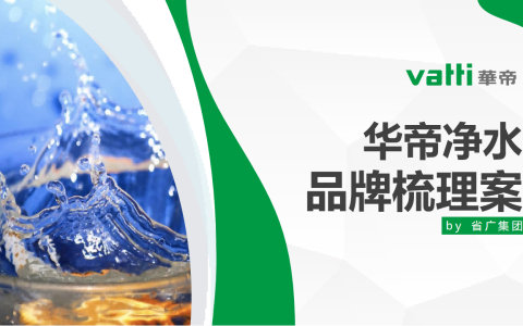 4A省广-华帝净水品牌梳理案