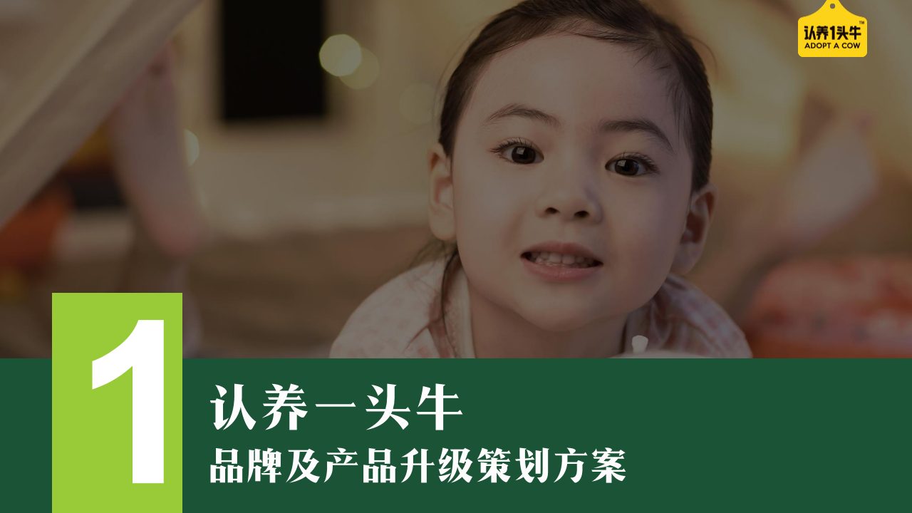 🔥认养一头牛品牌及产品升级策划方案