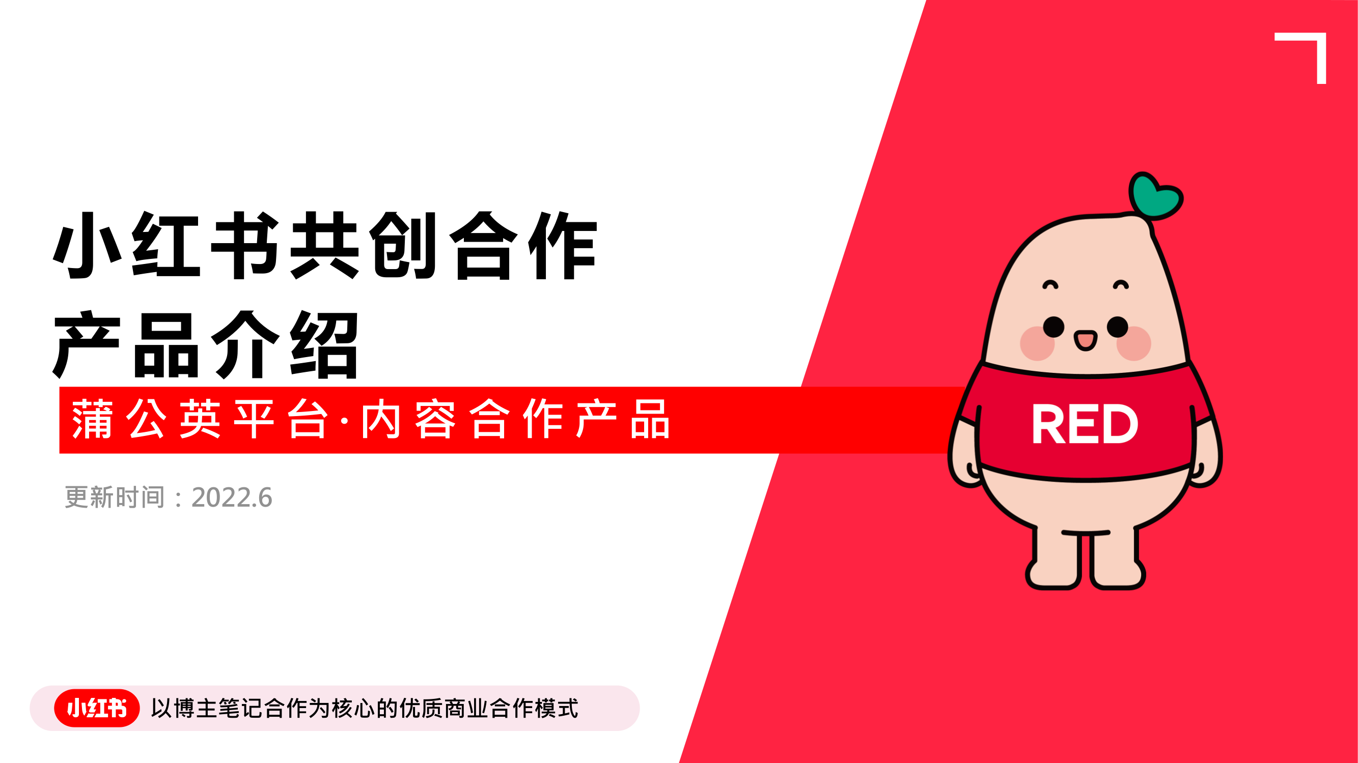 小红书【共创合作】产品介绍及案例