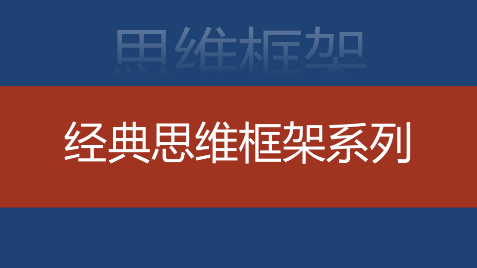 🔥经典逻辑思维工具框架模型课件（PPT+PDF）343P