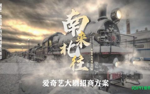 ⭐《南来北往》爱奇艺大剧招商方案
