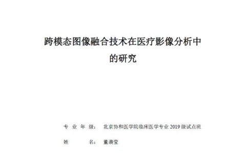 ⭕吃瓜：董小姐长达60多页的论文（完整版）