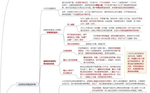 ⭐小红书精进种草全案操盘