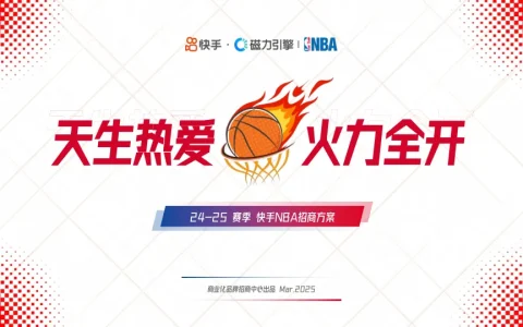 ⭐【24-25赛季】快手NBA招商通案
