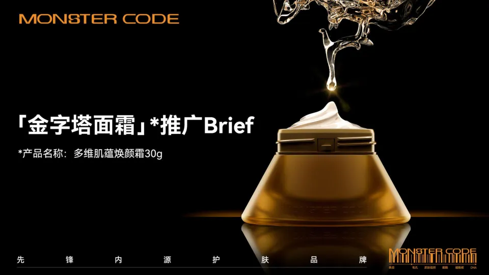 ⭐野兽代码金字塔面霜推广Brief