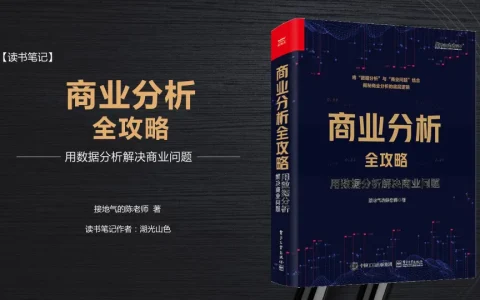 ⭕《商业分析全攻略》读书笔记