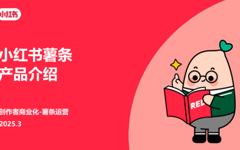 ⭕2025年小红书薯条产品介绍