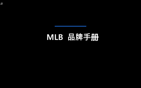 ⭕MLB品牌手册