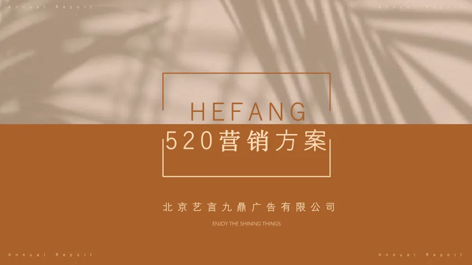 ⭕HEFANG 珠宝520营销方案