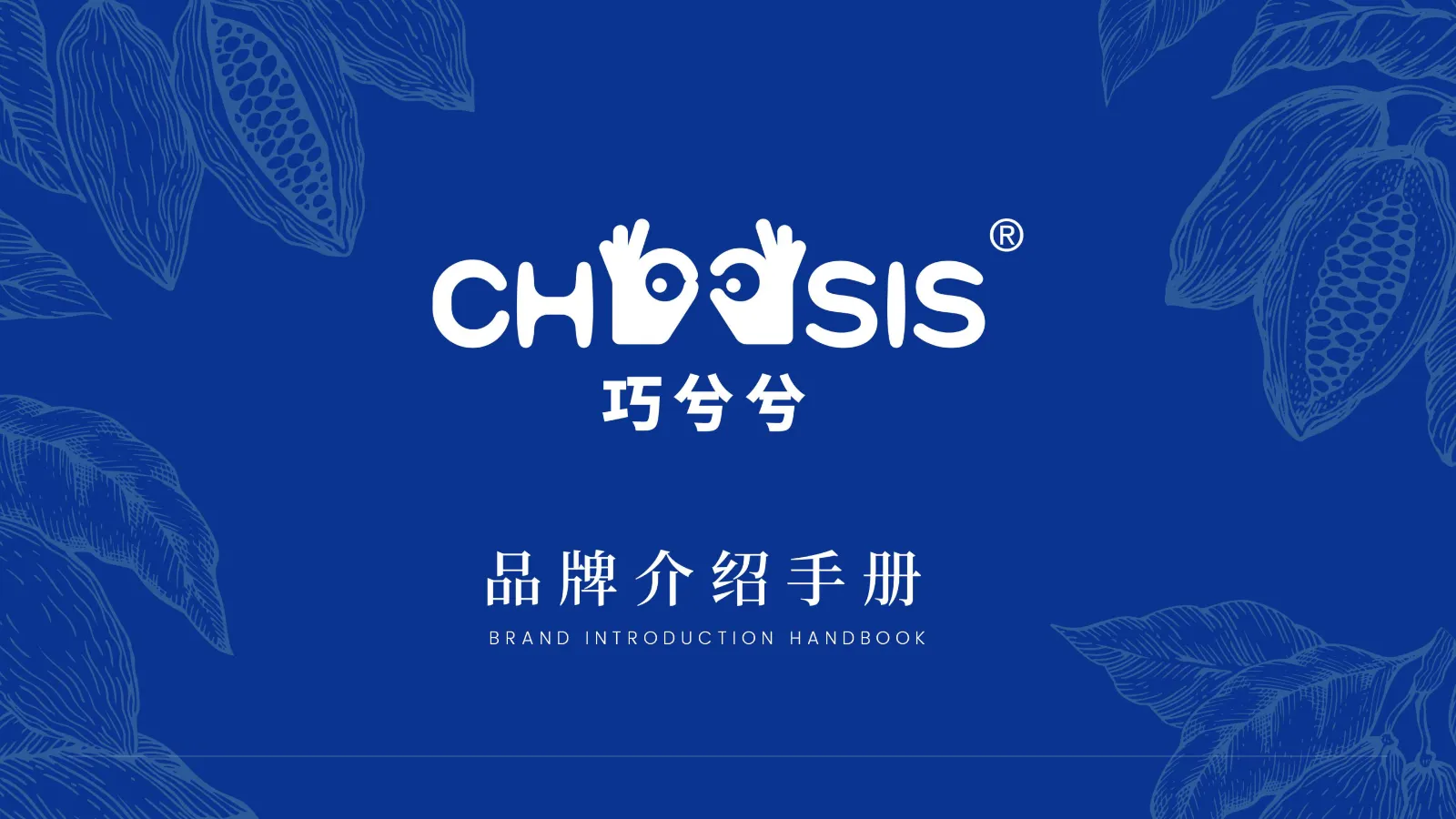 黑巧零食制品巧兮兮品牌介绍手册
