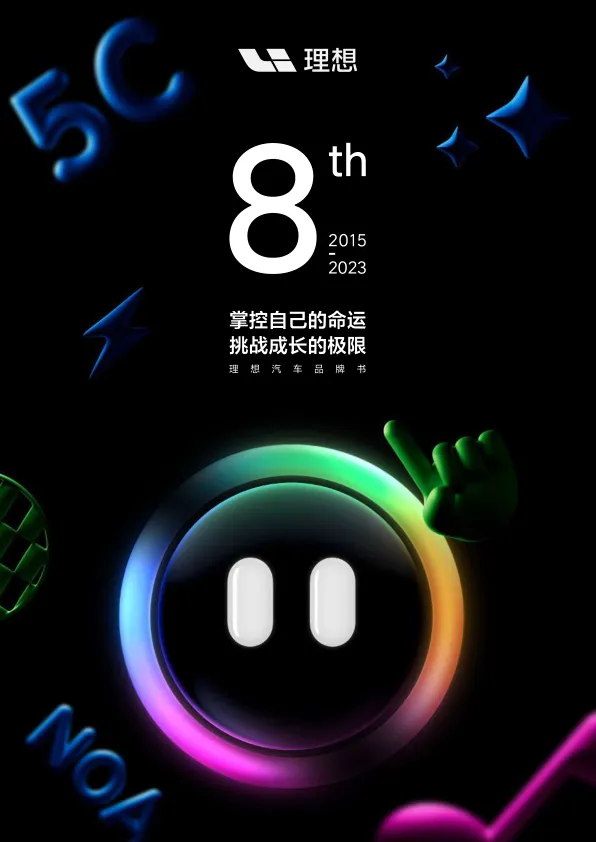 理想汽车8周年品牌书