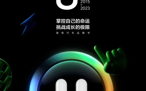 ⭐理想汽车8周年品牌书