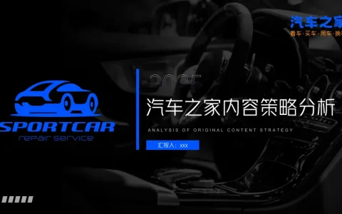 ⭕2025汽车之家内容策略分析