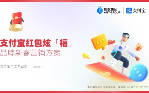 ⭐支付宝红包炫「福」品牌营销方案