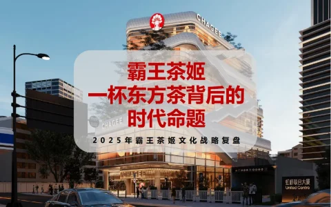 ⭕2025年霸王茶姬文化战略复盘