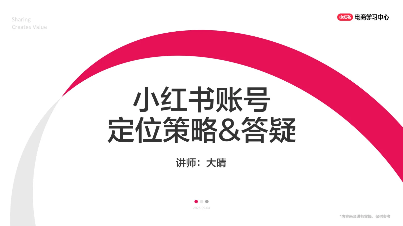 2025小红书账号定位策略