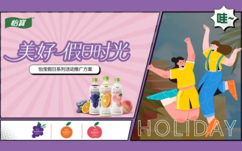 水饮品牌怡宝假日系列活动推广方案