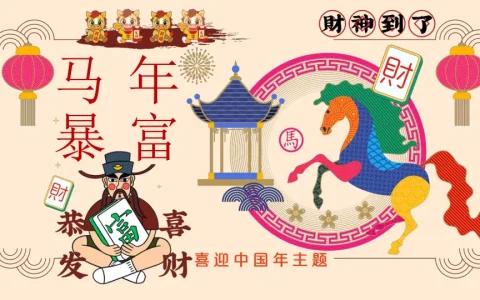 2026马年春节发财暴富春节游园会喜迎中国年主题活动方案