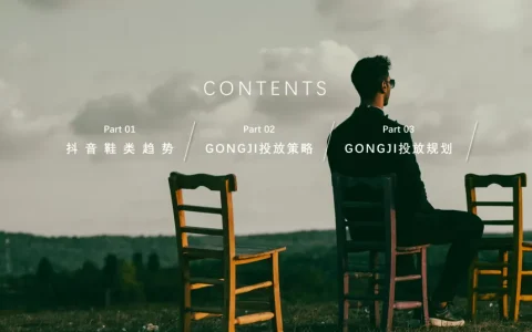 设计师潮鞋品牌抖音星图投放规划案